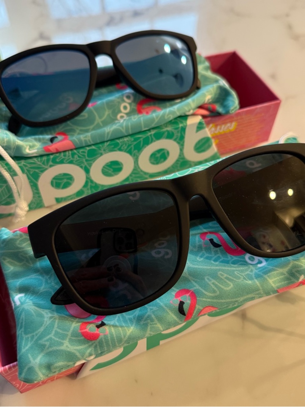 Goodr sunglasses set of 2 - new in box